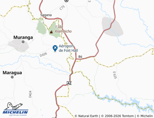 MICHELIN Wamumu map - ViaMichelin