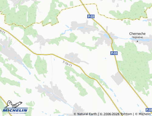 Mapa MICHELIN Borsuky - ViaMichelin