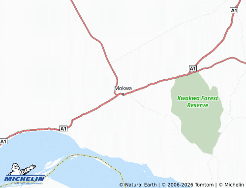 MICHELIN Mokwa map - ViaMichelin