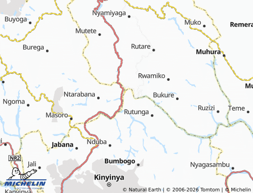 Mapa MICHELIN Gasabo - ViaMichelin