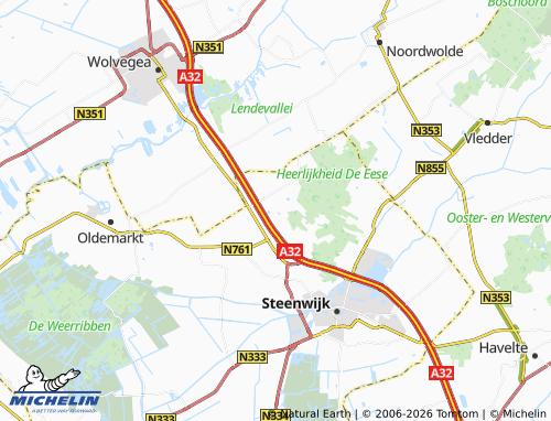 Mapa MICHELIN De Pol - ViaMichelin