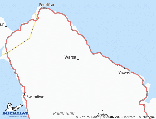 Mapa MICHELIN Warsa - ViaMichelin