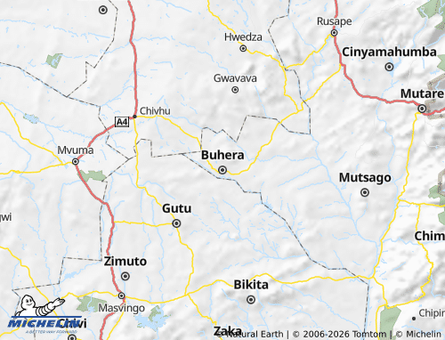 Mapa MICHELIN Buhera - ViaMichelin