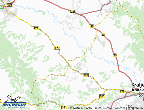 MICHELIN-Landkarte Goričani - ViaMichelin