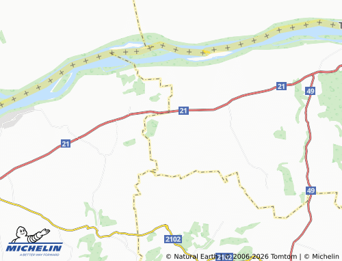 MICHELIN Tsar Samuil map - ViaMichelin