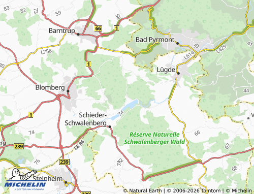 MICHELIN Glashütte map - ViaMichelin