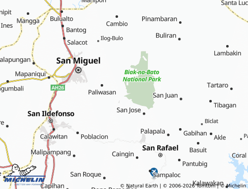 MICHELIN Camias map - ViaMichelin