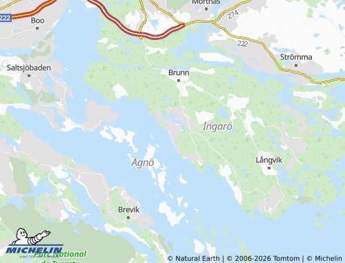 Mapa MICHELIN Fagerholm - ViaMichelin