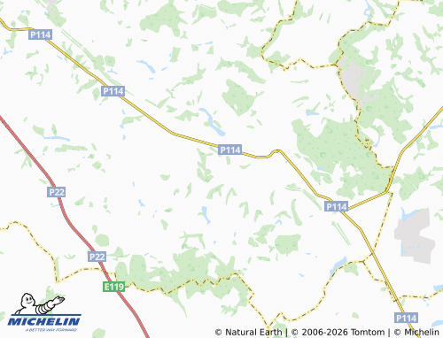 Carte MICHELIN Ostroga - ViaMichelin