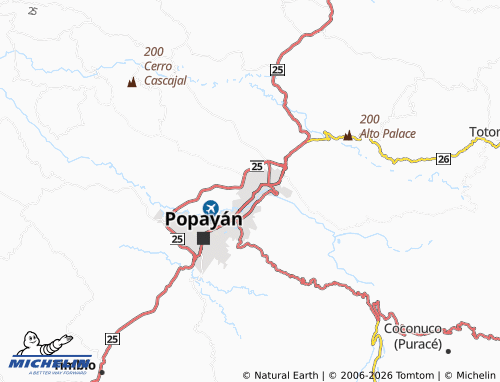 Mappa MICHELIN Balcones del Norte - ViaMichelin