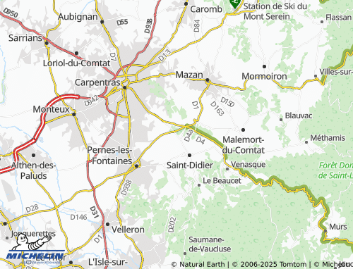 MICHELIN Saint-Philippe map - ViaMichelin