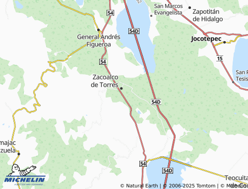 MICHELIN Dorados de Villa I map - ViaMichelin