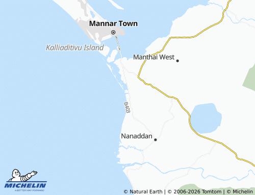 Mappa MICHELIN Vankalai West - ViaMichelin