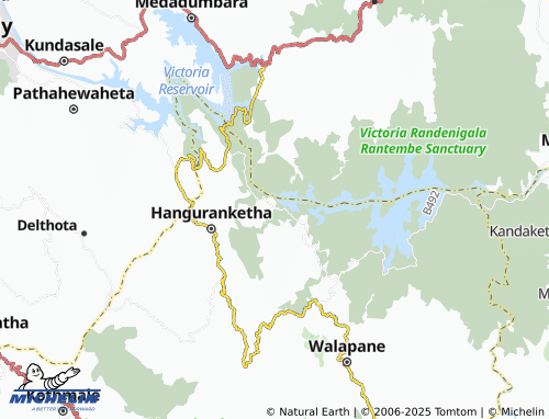 MICHELIN Hilpenkandura map - ViaMichelin