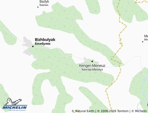MICHELIN-Landkarte Chulpan - ViaMichelin