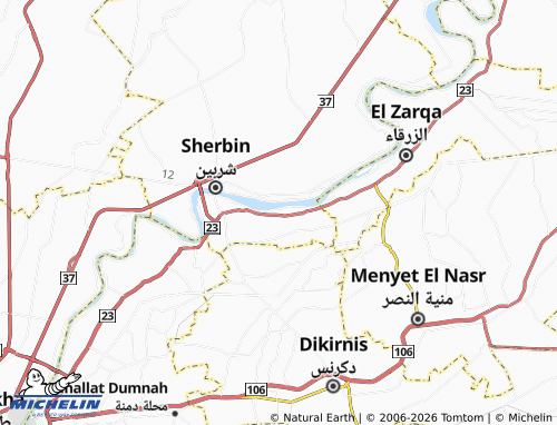 Mapa MICHELIN Bisat Kareem al-Deen - ViaMichelin