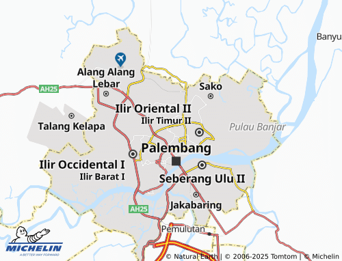 Mapa MICHELIN 20 Ilir II - ViaMichelin