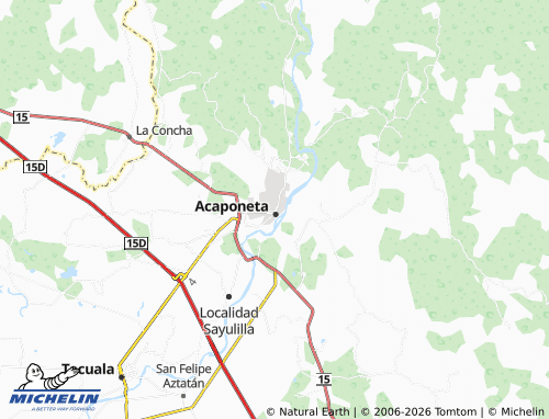 MICHELIN Centro map - ViaMichelin