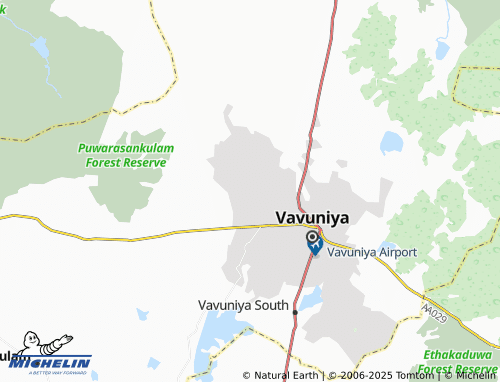 MICHELIN Marukkarampalai map - ViaMichelin
