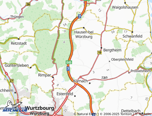 MICHELIN-Landkarte Rupprechtshausen - ViaMichelin