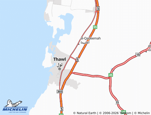 Carte MICHELIN al-Muwaleed - ViaMichelin