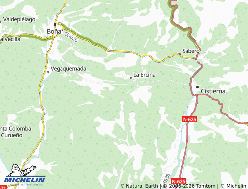MICHELIN Fresnedo de Valdellorma map - ViaMichelin