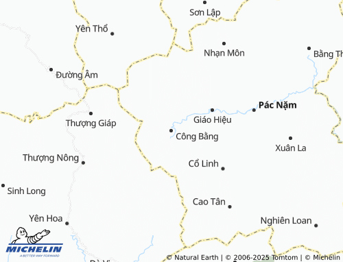MICHELIN Công Bằng map - ViaMichelin