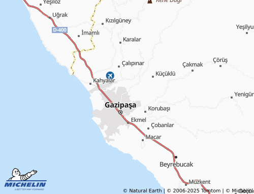 MICHELIN İstiklal map - ViaMichelin