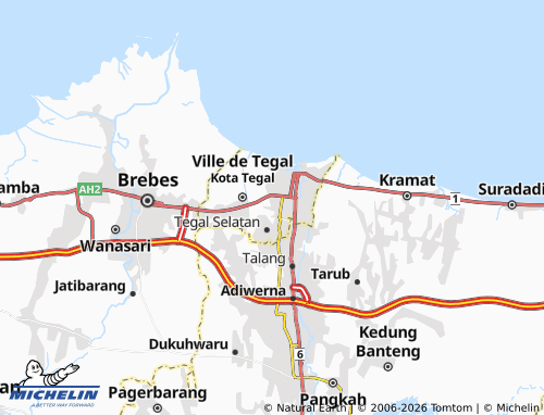 Carte MICHELIN Debong Lor - ViaMichelin