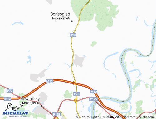 Carte MICHELIN Chaadayevo - ViaMichelin