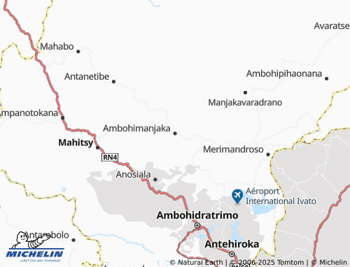 MICHELIN Ambohimanjaka map - ViaMichelin