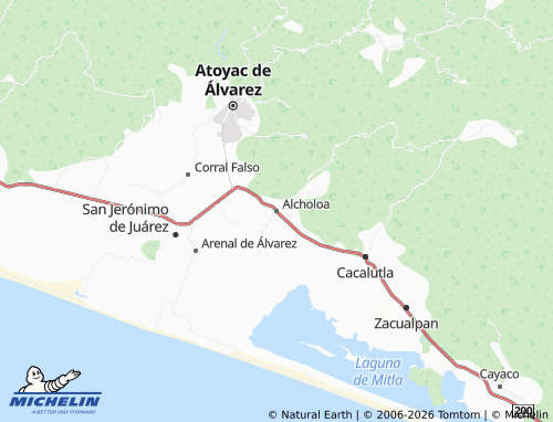 Carte MICHELIN Alcholoa - ViaMichelin