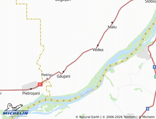 Mappa MICHELIN Cetățuia - ViaMichelin
