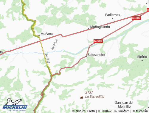 Kaart MICHELIN Baterna - ViaMichelin