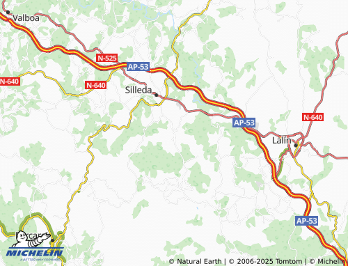 Mappa MICHELIN Cortegada (Santa María) - ViaMichelin