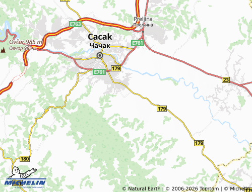 Carte MICHELIN Trnava - ViaMichelin