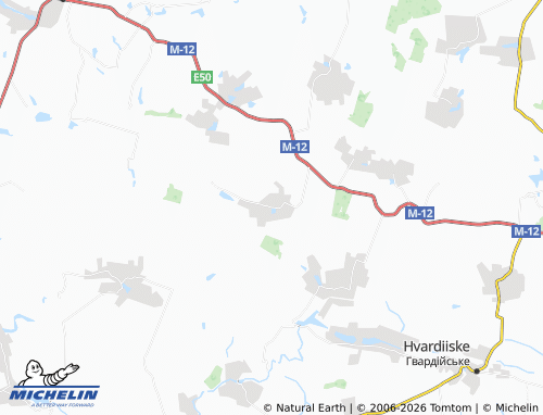 Mappa MICHELIN Pavlykivtsi - ViaMichelin