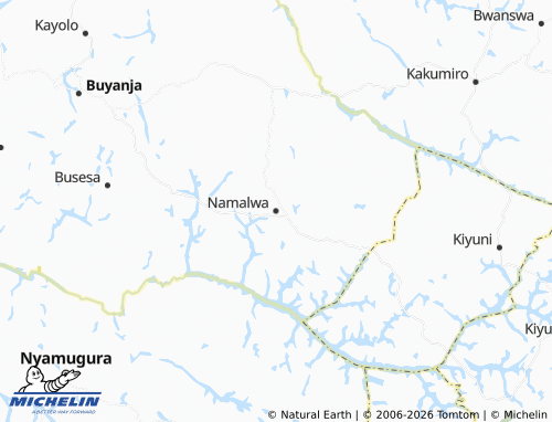 Mappa MICHELIN Namalwa - ViaMichelin