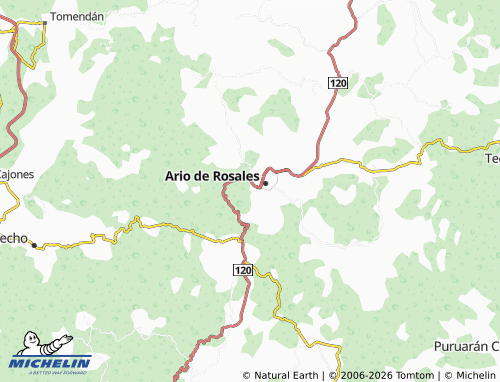 Kaart MICHELIN Cuauhtémoc - ViaMichelin