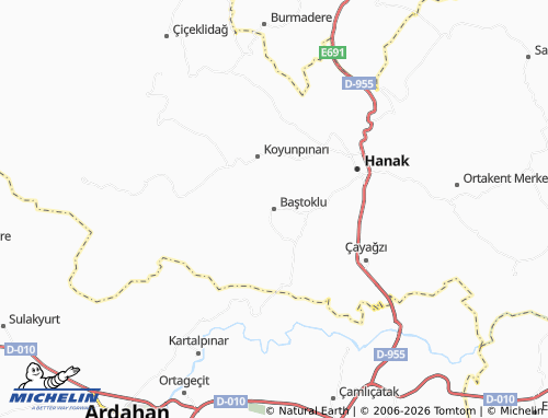 Mappa MICHELIN Baştoklu - ViaMichelin