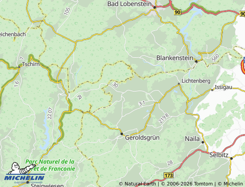 MICHELIN Langenbach map - ViaMichelin