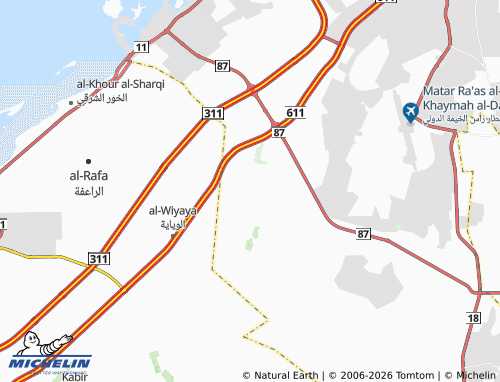 MICHELIN Al Ashish map - ViaMichelin