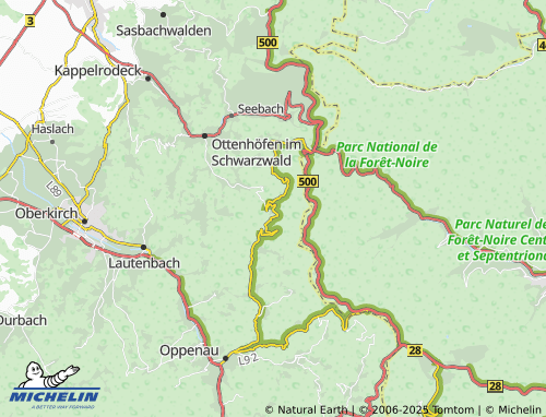 Mapa MICHELIN Allerheiligen - ViaMichelin