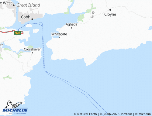 MICHELIN-Landkarte Guileen - ViaMichelin