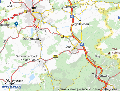 Mapa MICHELIN Wurlitz - ViaMichelin