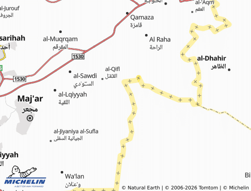MICHELIN-Landkarte al-Sir - ViaMichelin