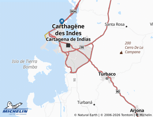 Carte MICHELIN El Educador - ViaMichelin