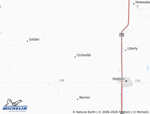 Mappa MICHELIN Circleville - ViaMichelin