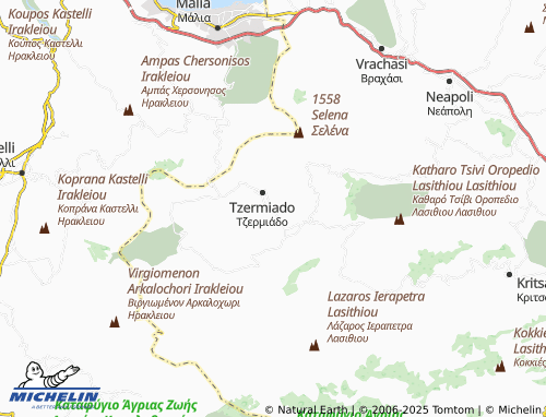 MICHELIN Farsaro map - ViaMichelin