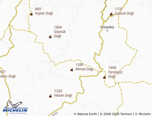 Mappa MICHELIN Tezcan - ViaMichelin